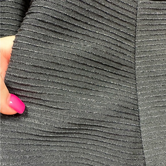 LILY & TAYLOR: Vintage Black Textured Rhinestone Embellished Blazer -Size 4 - Picture 15 of 16